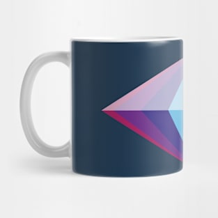 Rainbow diamond Mug